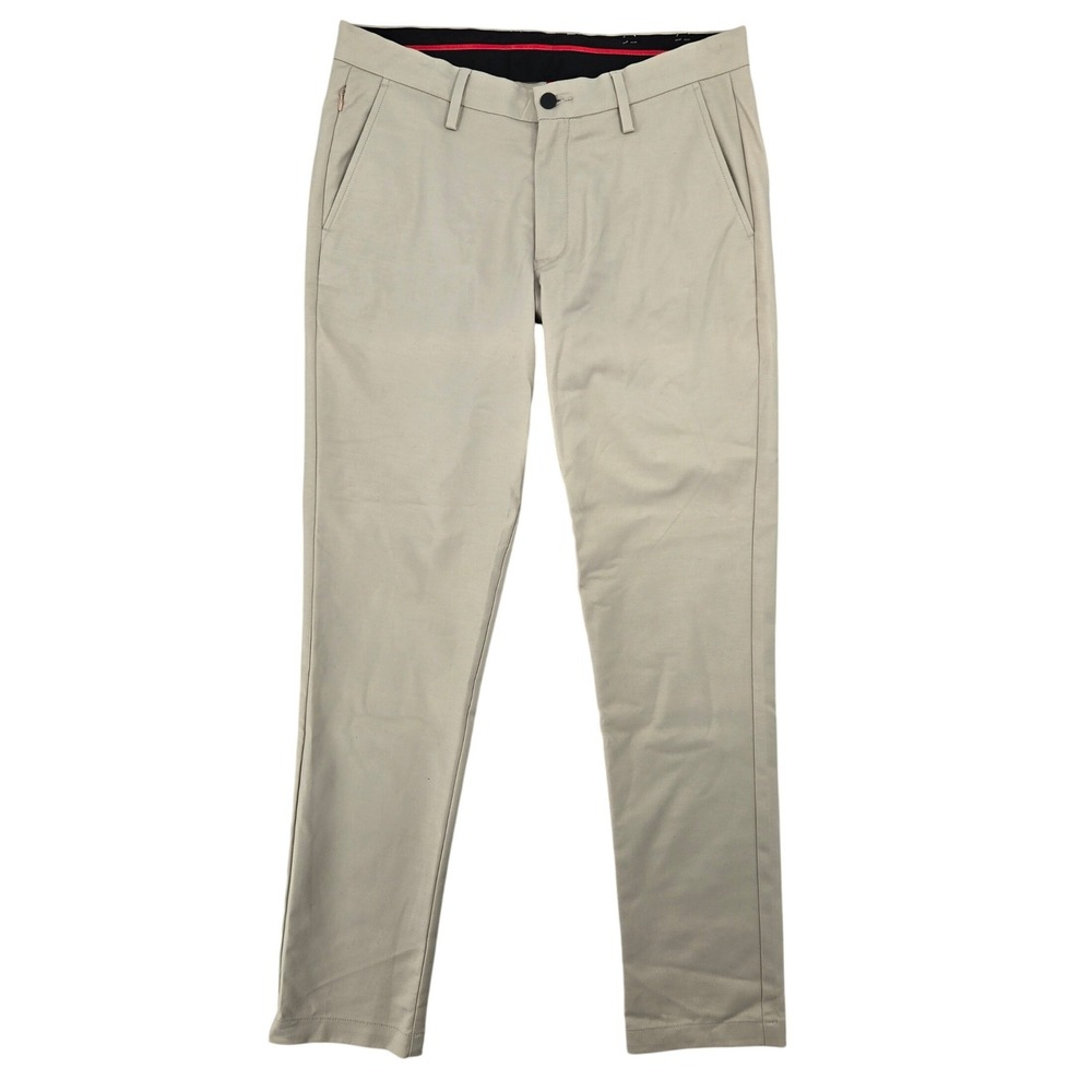 Kenneth Cole NEW 34x32 Awear-Tech Chino Pants Mens Khaki Performance Slim